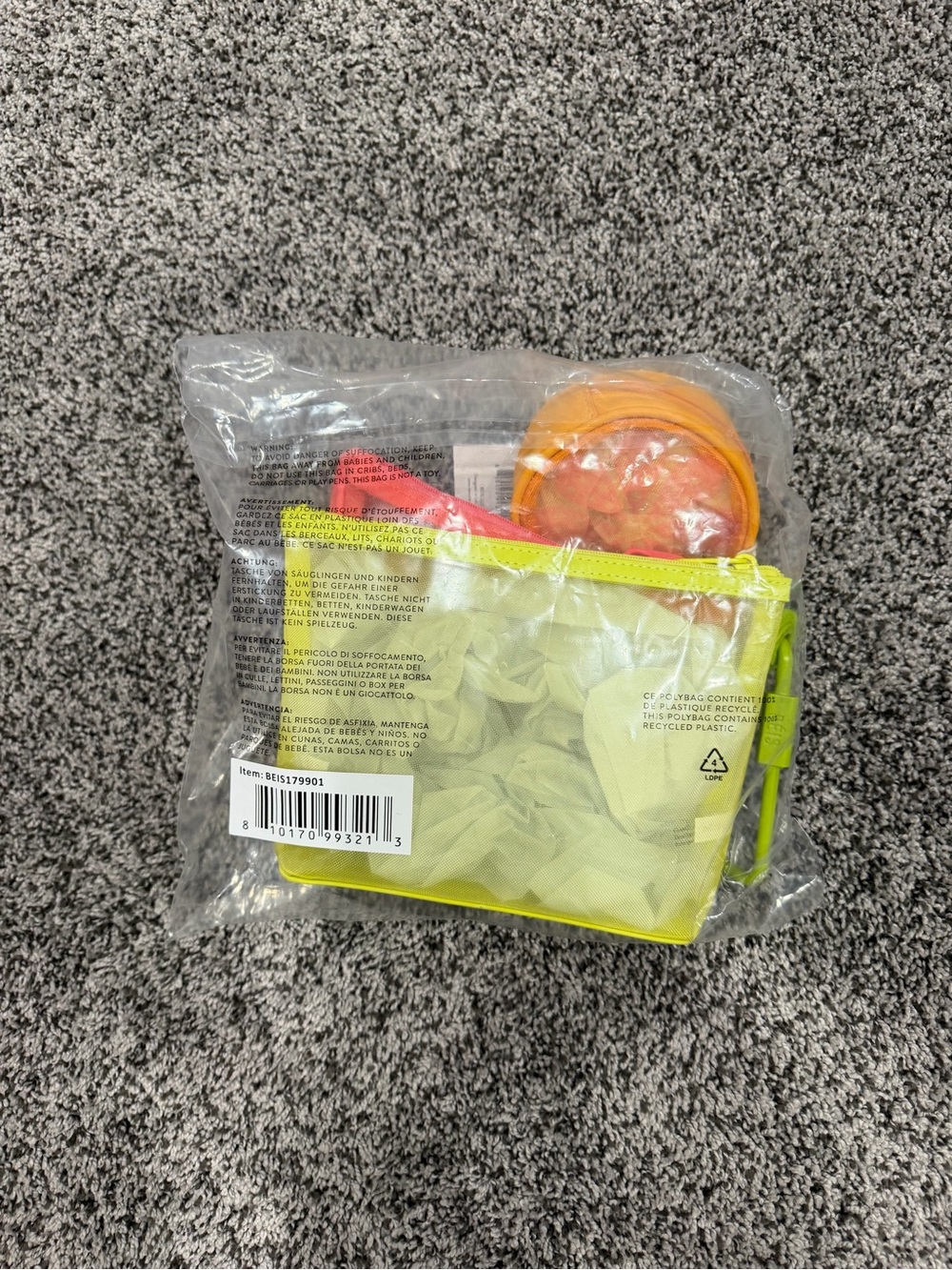 Beis x poppi The Fruit Pouch Set in Juicy - Picture 2 of 2